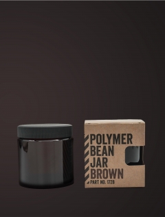 BROWN Polymer Bean Jar