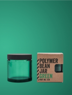 GREEN Polymer Bean Jar