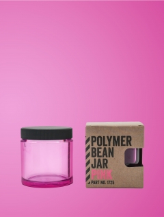 PINK Polymer Bean Jar