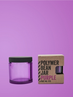 PURPLE Polymer Bean Jar