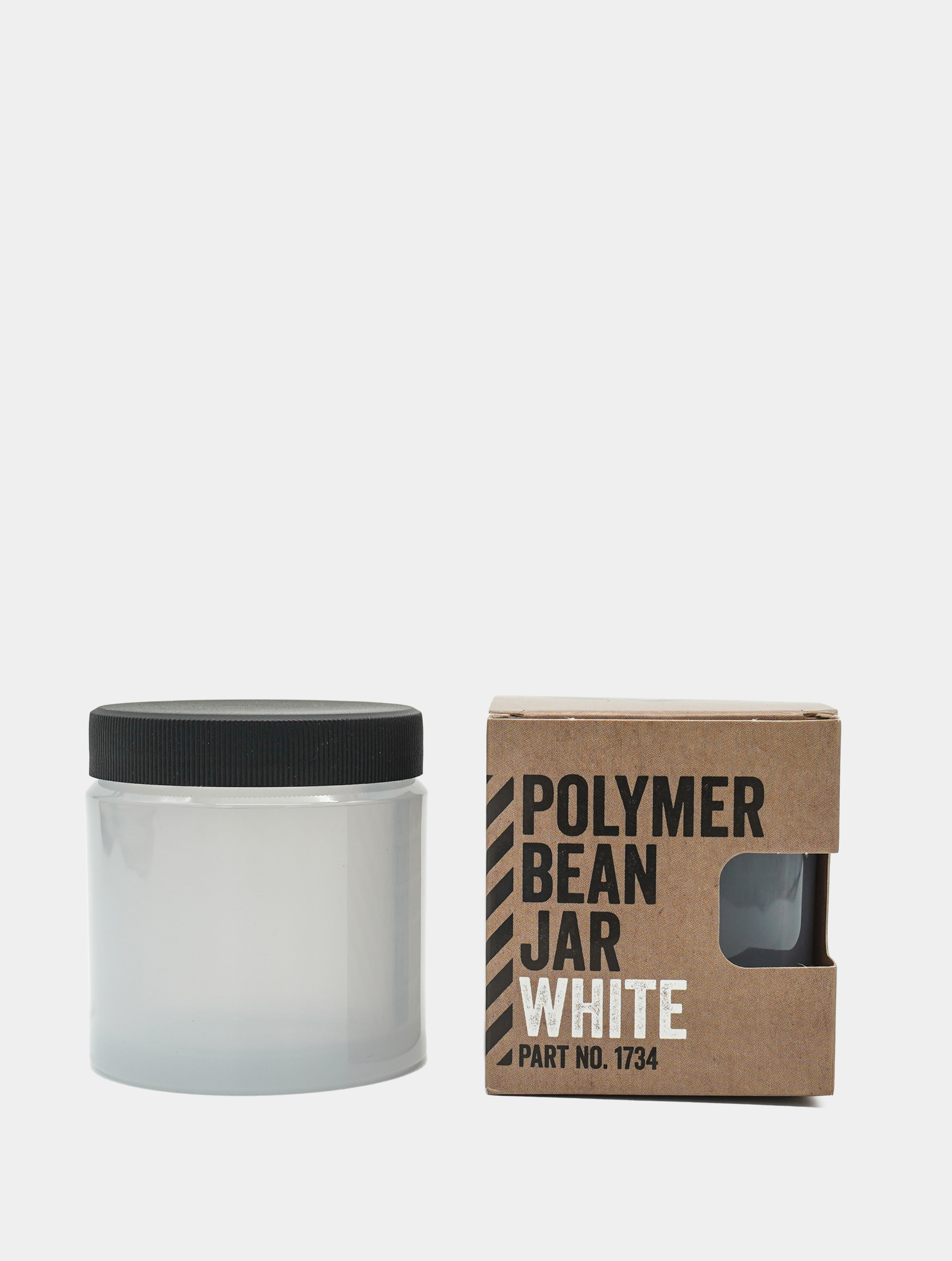 WHITE Polymer Bean Jarh00000412